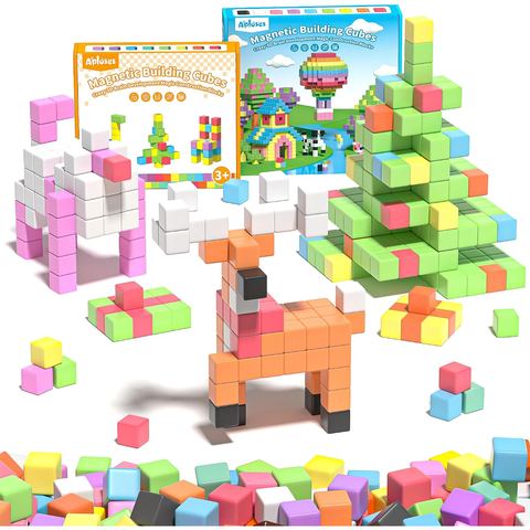 106-Piece Garden Gate Bundle With Guide magnetic building blocks
