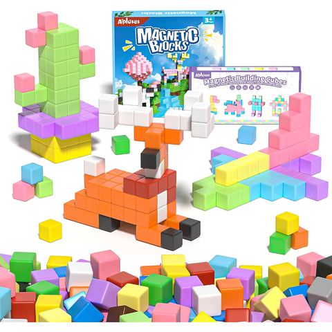 113-Piece Thirteen-Color Main Street Bundle magnetic building blocks