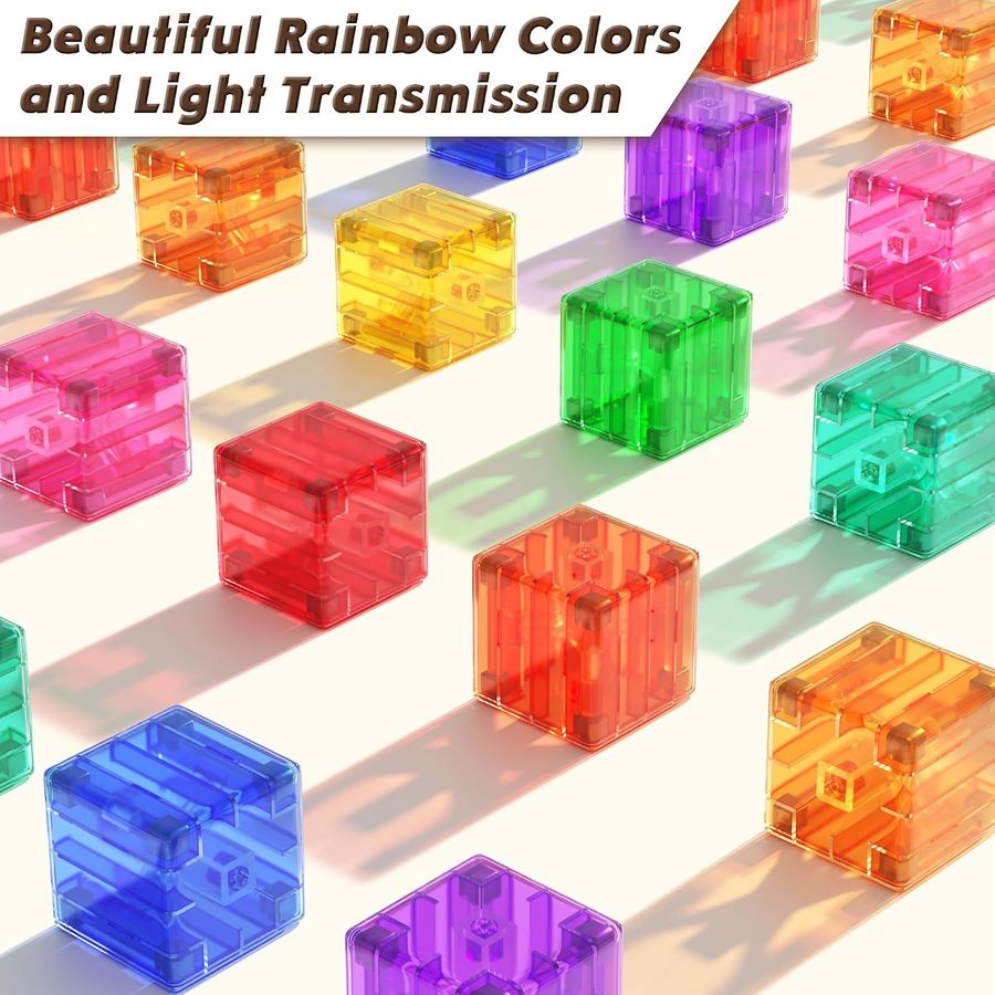 117-Piece Clear Rainbow Big Set photo 3