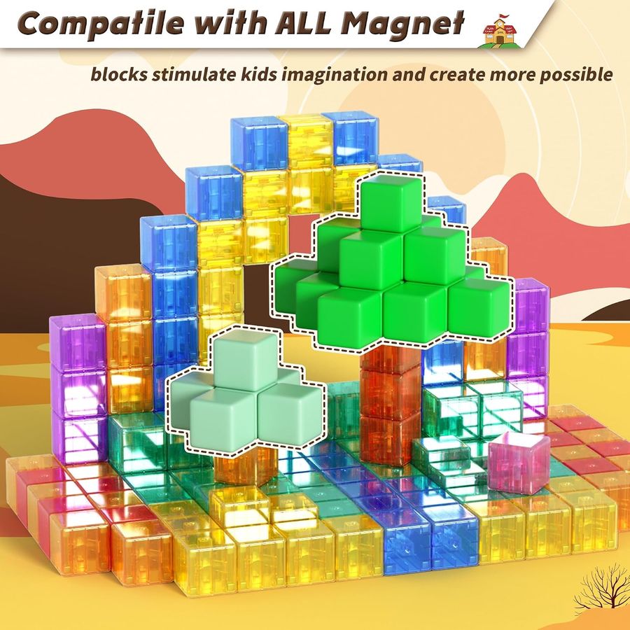 117-Piece Clear Rainbow Big Set photo 6