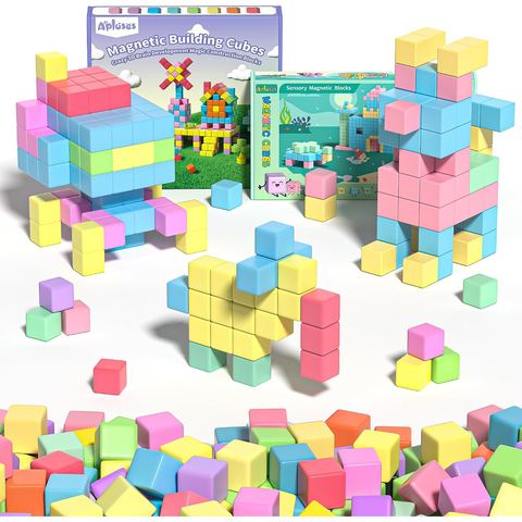 117-Piece Nine-Color Harbor Bundle magnetic building blocks