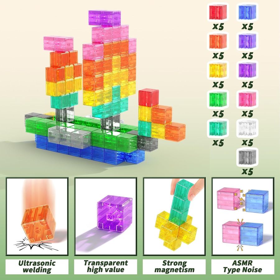 118-Piece Twenty-Color Rainbow Row Bundle photo 5