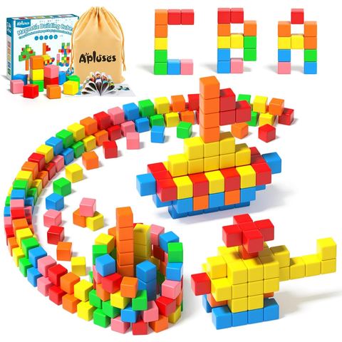 119-Piece Eleven-Color Lighthouse Set magnetic building blocks