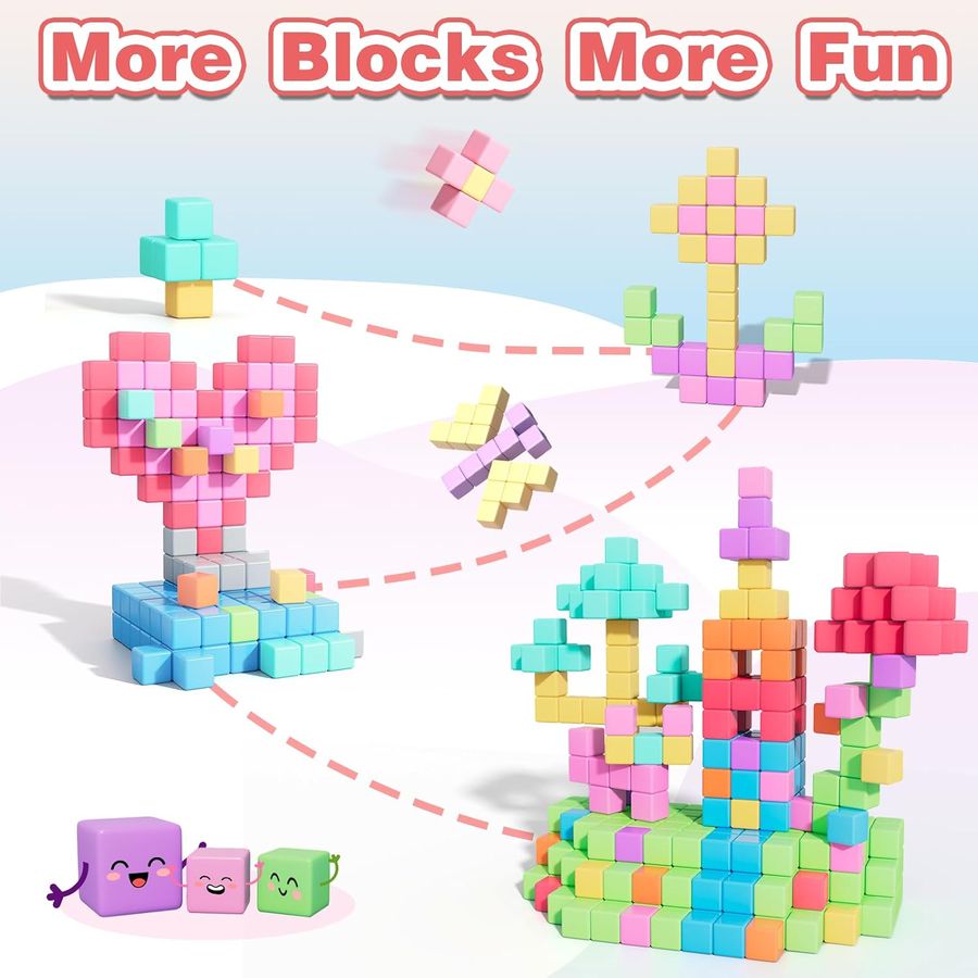 132-Piece Seventeen-Color Town Square Set photo 6