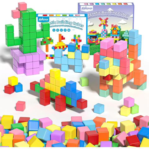 142-Piece Town Hall Bundle with Booklet magnetic building blocks
