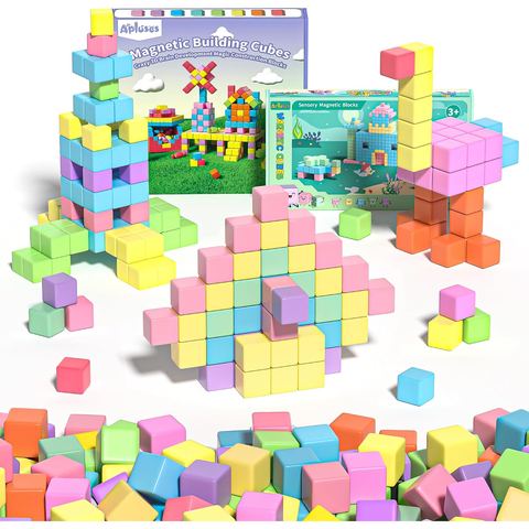 145-Piece 13-Color Harbor Bundle with Booklet magnetic building blocks