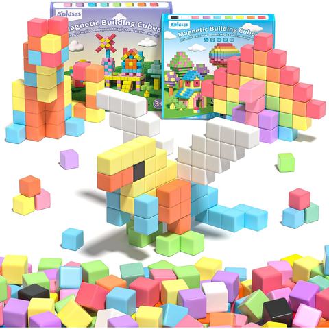 164-Piece High Street Cube Bundle magnetic building blocks
