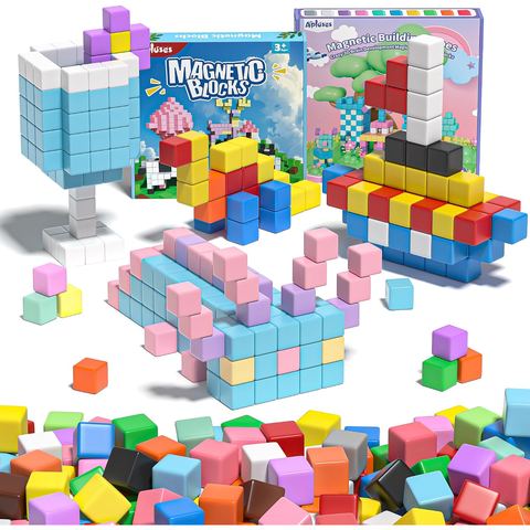 181-Piece 15-Color Castle Hill Bundle magnetic building blocks