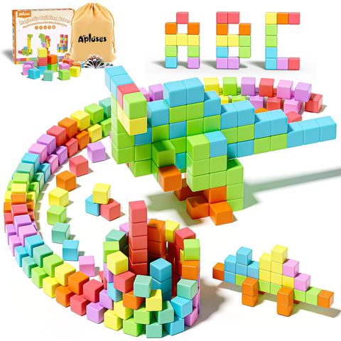 42-Piece Candy Color Pocket Set magnetic building blocks