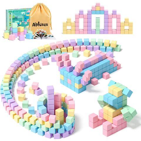 45-Piece Five-Color Starter Cubes magnetic building blocks