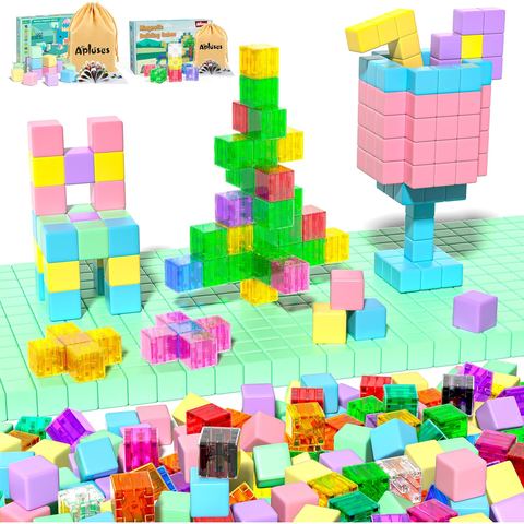 77-Piece Bright Booklet Set magnetic building blocks