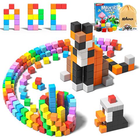 81-Piece Twelve-Color Expansion Set magnetic building blocks