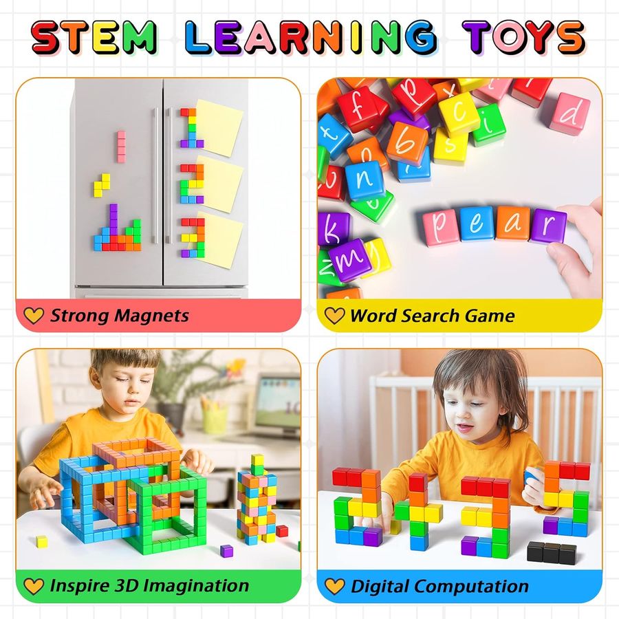 86-Piece Fourteen-Color Cube Set photo 6