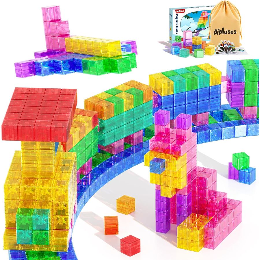 87-Piece Translucent Cube Set photo 2