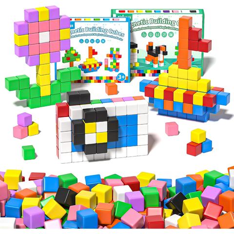 96-Piece Nine-Color Advanced Pack magnetic building blocks