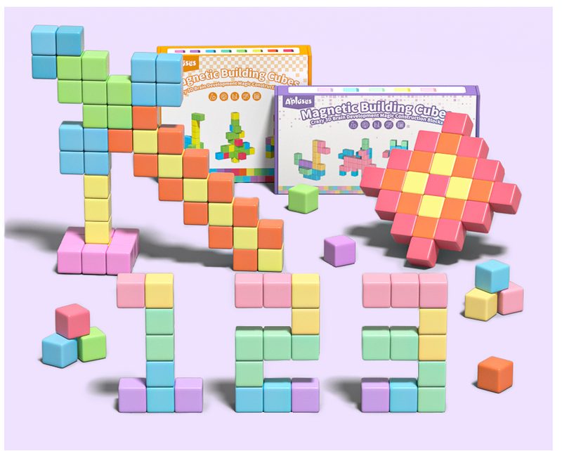 First Cube Sets Apluses magnetic cubes